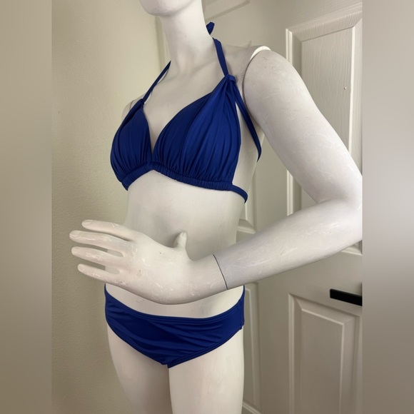 Blanca womens Island Goddess Halter Triangle Swimsuit Top Size 6. - Picture 4 of 10